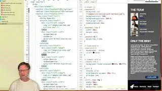 HTML CSS Site Creation - Company Info