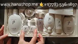 B&agrave; Chủ Hanashop giới thiệu Bộ Mỹ Phẩm WHOO l&agrave;m trắng da,trị n&aacute;m