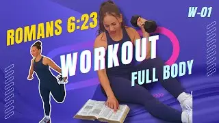 20-минутная тренировка всего тела с гантелями дома | Christian Fitness | 40 дней процветания &ndash; Де...