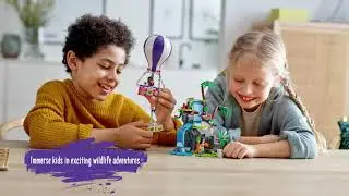 LEGO Friends Джунгли: спасение тигра на воздушном шаре 41423