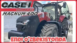 CASE IH Magnum 400 O'zbekistonda ⚡⚡⚡| @Traktorlar_uzbekistan