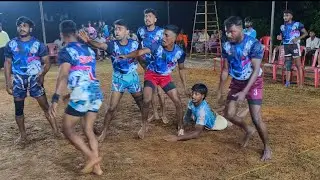 KFDC Subramanya💥 Adarsha Hosamata💫Golden Raid Match🎉 #kabaddi 
