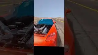 Chevrolet Corvette (C6) Turbo vs 1970 Chevrolet Chevelle  DRAG 🏆 Drag Race 🏁 #shorts d