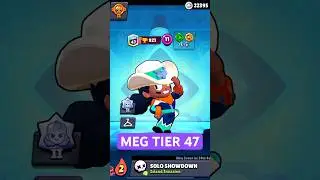I max tier yesterday on live with meg 😎 #brawlstars #bs #gaming #dc #fyp