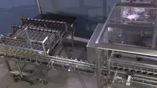 Laning Conveyor and Air Rinsing Machine