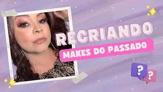 Recriando maquiagens do passado#1 (Esfumado de uma forma fácil)