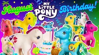 August&rsquo;s TROPICAL Birthday SPLASH! 🌴🍍 My Little Pony Birthday CELEBRATION #8 🎂