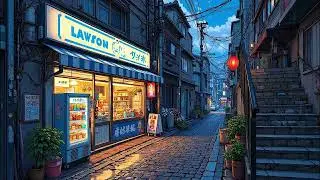 1980s Lofi City Vibes 🎷 Rainy Lofi Music Mix for Sleep, Study, and Focus 📚 Lofi Rain Playlist