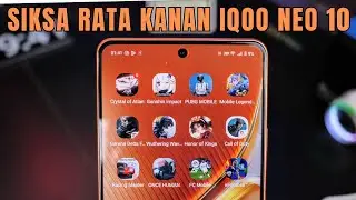 NAGA PANAS NIH, WAJIB COOLER!! SIKSA RATA KANAN 12 GAME BERAT PAKE IQOO NEO 10 + COOLER FLYDIGI B8X