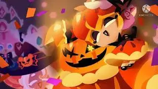 Cookie run kingdom - halloween masquerade, starting screen
