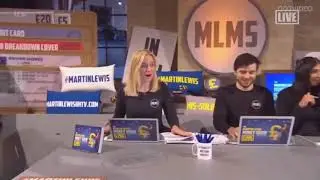 Martin Lewis Money Show Live 2018 | Cameraman Falls Over
