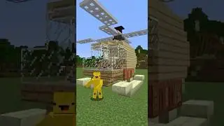 HELICOPTER House Build Battle In Minecraft - NOOB VS PRO CHALLENGE - Maizen Mizen Mazien Parody
