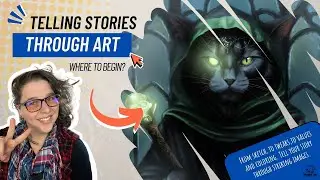 Telling stories through art  |  Explaining my unconventional ways