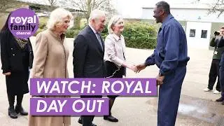WATCH: King and Queen Meet Idris Elba During Royal Visit to East London