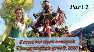 Karnaval desa sekapuk ujungpangkah gresik 2025 