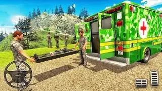US Army Ambulance Driving - Humvee Rescue Truck Simulator - Android Gameplay