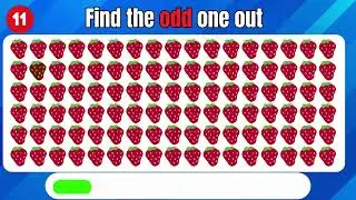 Find the Odd Emoji Out! | Fun Brain Game for Kids!