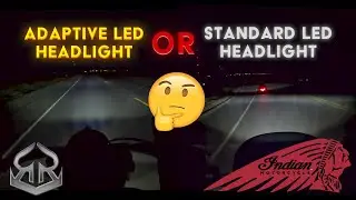 Indian Adaptive LED Headlight vs. Standard LED Headlight🤔