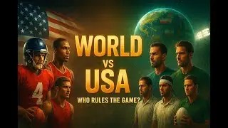 World vs USA: Top 10 Most Popular Sports Battle