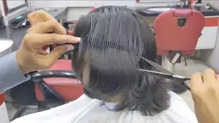 Relaxing Haircut Transformation With Long Hair 