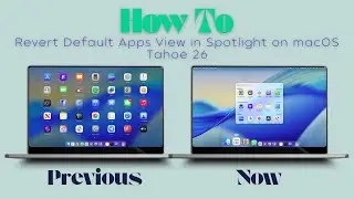 How to Restore Default Apps Layout on Mac in macOS Tahoe 26