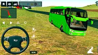 😤Indonesia Coach bus Driving 🚍🧑‍✈️ | Euro bus Simulator Android Gameplay 2026
