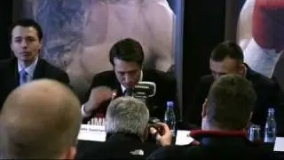 Press conference - Carl Froch & Mikkel Kessler