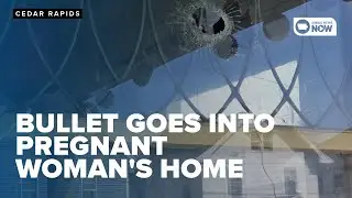 Bullet goes into pregnant woman's home after shooting on Cedar Rapids SE side.