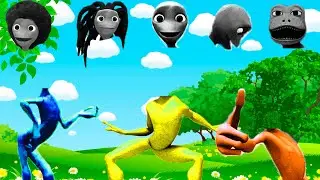 Wrong Heads PATILA and DAME TU COSITA and ME KEMASTE Alien Green El Chombo