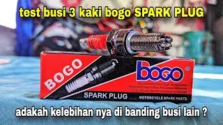 pasang busi racing 3 kaki di motor 150cc vixion old.