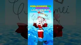 QUI&Eacute;N TIENE MEJOR LETRA?? 😨😨 #roblox #celynnei #mm2 #brookhaven #robloxtrend #robloxedit #edit