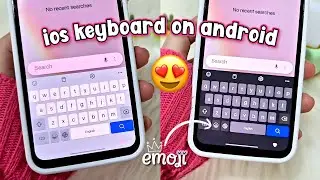 how to get iphone keyboard on Android 2025 🍏✨️ iOS 18 keyboard on Android