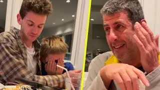 Young Boy Is Overwhelmed With Gratitude During Thanksgiving Dinner 🦃