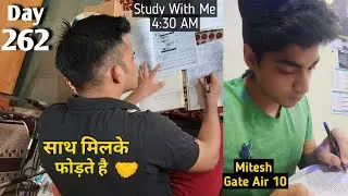 4:30 AM study with 📚 @parv @dipesh @vishal @sanket @shweta @India's most productive students