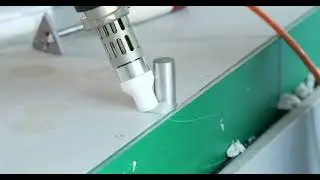 Anchor hole repair - alkus solid plastic panel