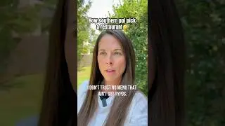 Pickin a southern restaurant🤣 #southernfood #comedy #thesouth #momlife