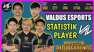 VALDUS ESPORTS KD/ID/STATISTIK | Ft VAL MARTIN,ARMJONE,VELMOTH,GODDARD,JCZ | X ILMN PUBG Mobile