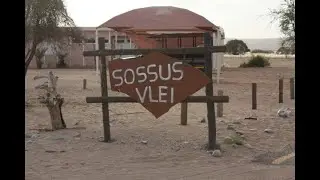 Arriving at Sesriem Campsite - Sossus Vlei