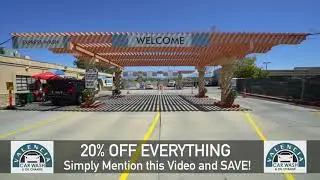 Valencia Car Wash 20% off Video Promo