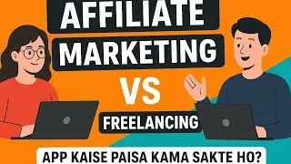 💰 Affiliate Marketing vs Freelancing &ndash; App Kaise Paisa Kamate Hai? (Full guide)