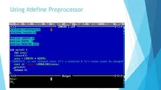 Defining Constants in C++|  Declaration & initialization of variables in C++ | Reference variables