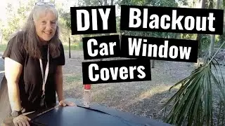 My DIY Blackout Car Window Covers