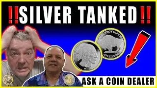 SILVER & GOLD ARE CRASHING!!.. Ask A Coin Dealer 10-21-25