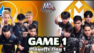 MHRLK VS RSGM GAME 1 - MDL PH S2 - PLAYOFFS DAY 1