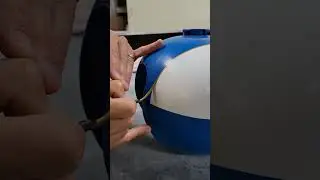 Pinstriping A Motorcycle Tank | Gold Paint #shorts