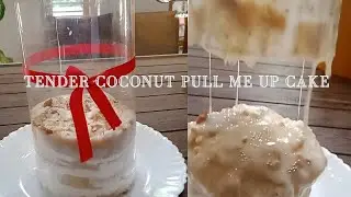 Tender coconut pull me up cake| cook with rooby| trending