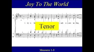 Joy To The World - Tenor