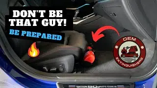 MUST HAVE! OEM Fire Extinguisher Install | BMW G80 M3