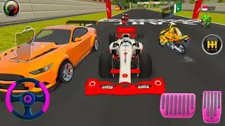 TurboX Moto Car Racing - Bike Vs Car Racing Game Play   
