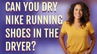 Can you dry Nike running shoes in the dryer?